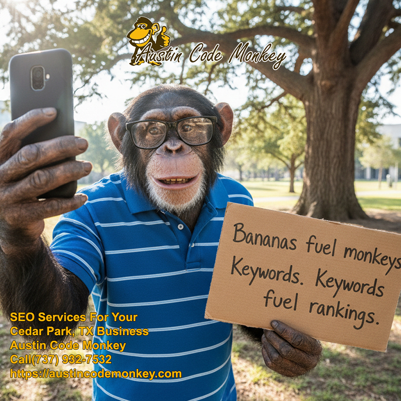 Austin Code Monkey provides SEO Services for Cedar Park Businesses