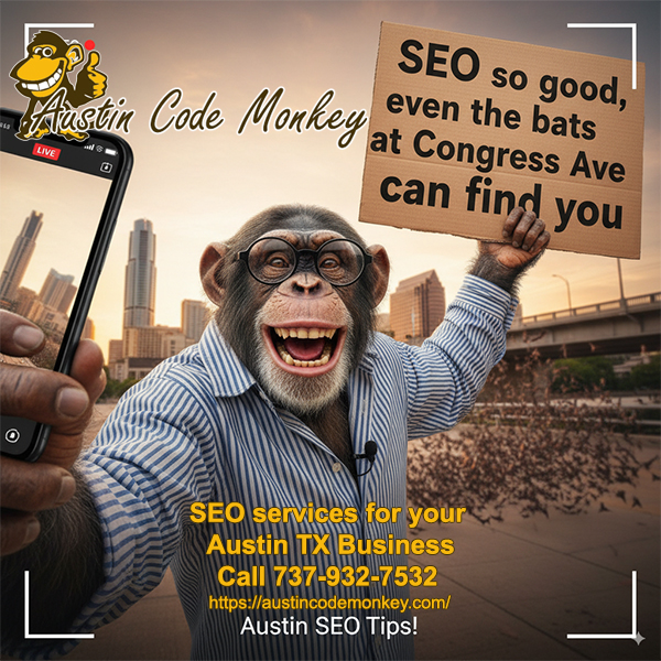 Austin TX SEO services by Austin Code Monkey.