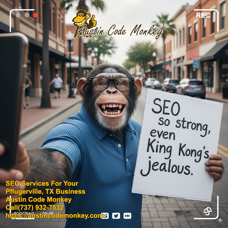 Austin Code Monkey SEO Services For Pflugerville TX Businesses