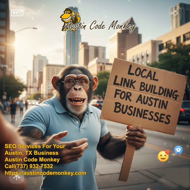 Austin Code Monkey Local Link Building for Austin Businesses