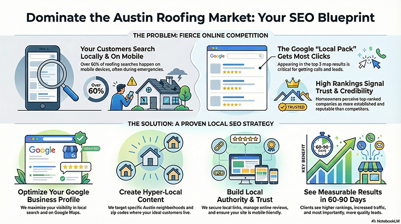 Dominate Austin Roofing Market Austin Code Monkey's SEO Blue Print