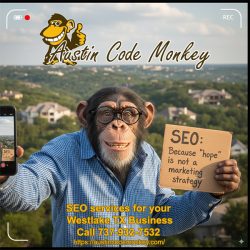 Westlake Hills TX SEO services from Austin Code Monkey.
