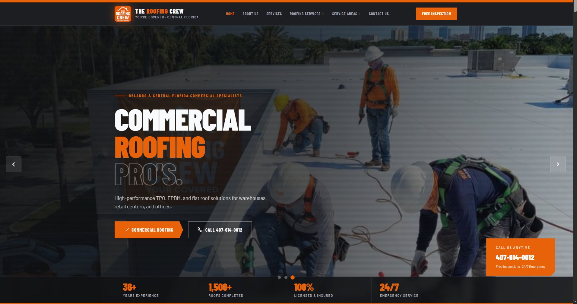 RoofingCrew.com — built by Austin Code Monkey