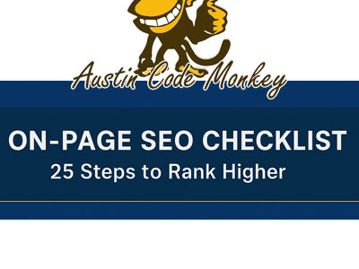 On-Page SEO Checklist: 25 Steps to Rank Higher