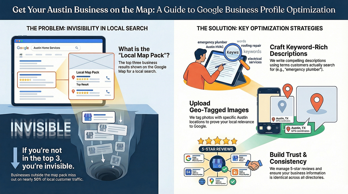 Austin Code Monkey provides Google Business Profile Optimization