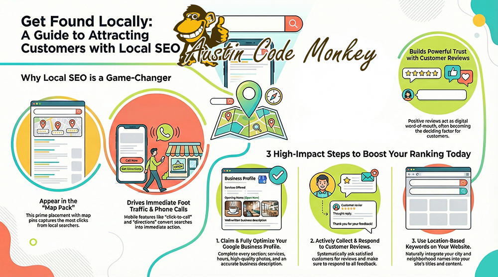 Austin Code Monkey Attract More Customers With Local SEO.