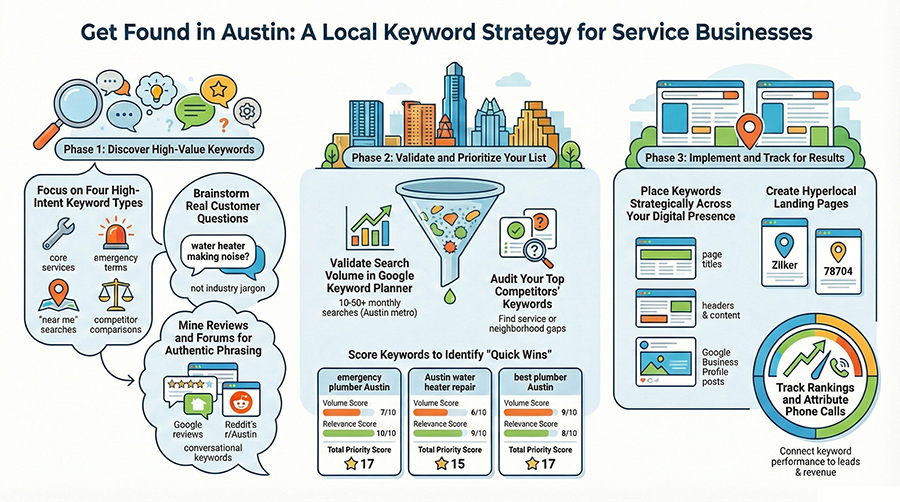 Austin Code Monkey Local Keyword Strategy For Service Businesses