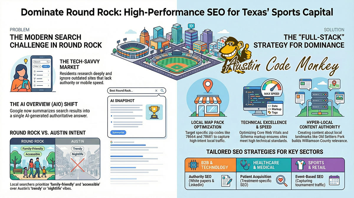 Austin code Monkey Round Rock SEO Company