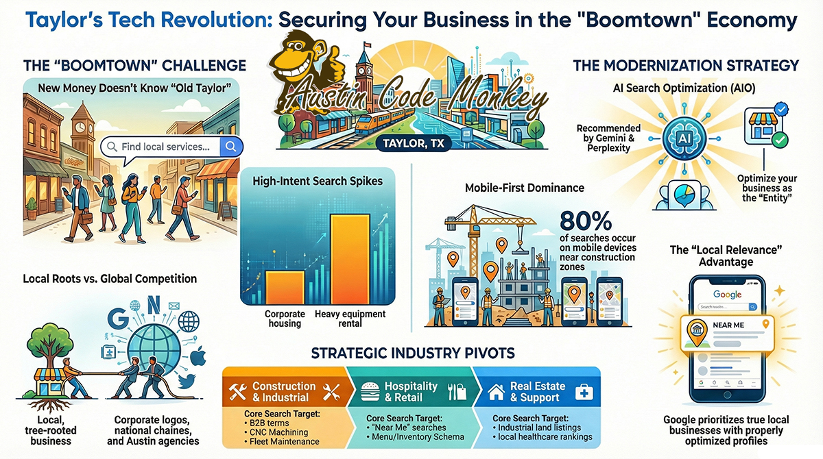 Austin Code Monkey Taylor SEO Services