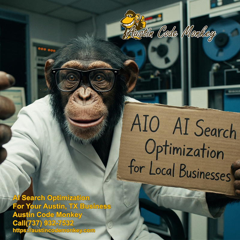 Austin Code Monkey Provides AIO / AI Search Optimization