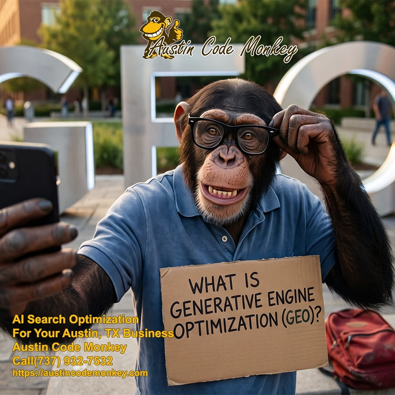 Austin Code Monkey explains what is GEO