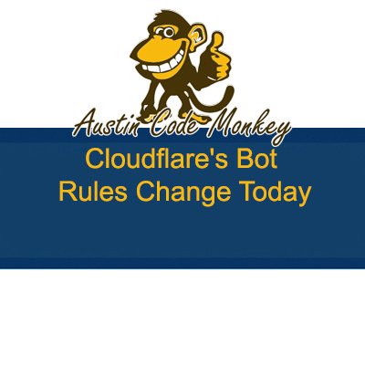 Cloudflare's Bot Rules Change Today that can block your site from getting indexed