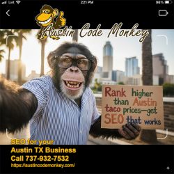 South Austin TX SEO service provider – Austin Code Monkey.