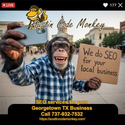 Georgetown TX SEO service provider – Austin Code Monkey.
