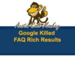 Google Killed FAQ Rich Results